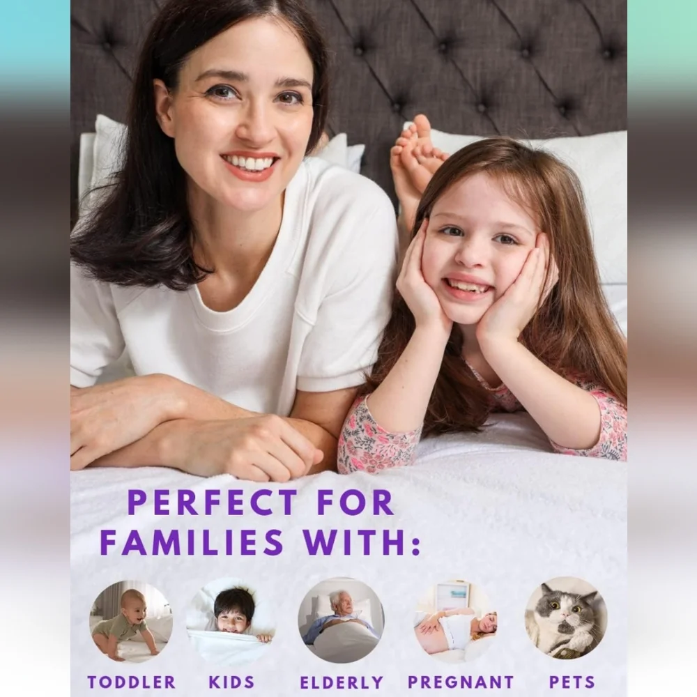Mercery Waterproof Mattress Protector - Turkish Terry Cotton - CAL KING